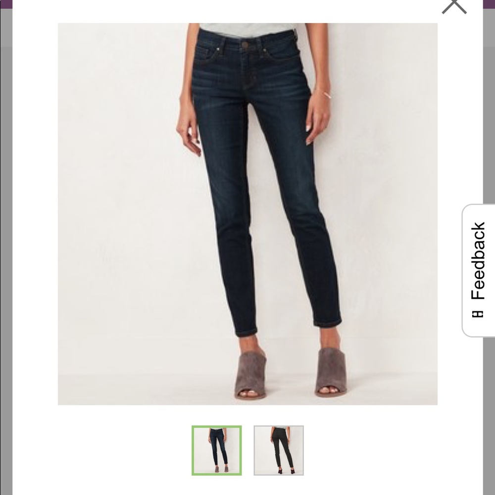 Lauren Conrad Dark Wash Jeans
